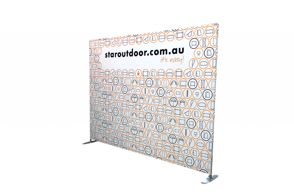 F-tube display wall