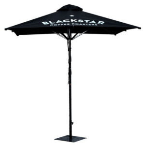 deluxe umbrellas maximise the impact of brand