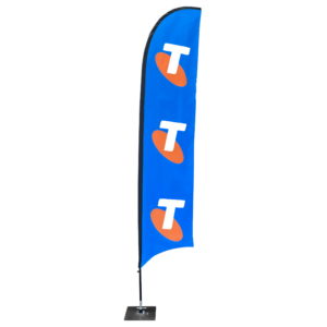 Feather Flag with Double Sided Print with Pole & Carry Bag