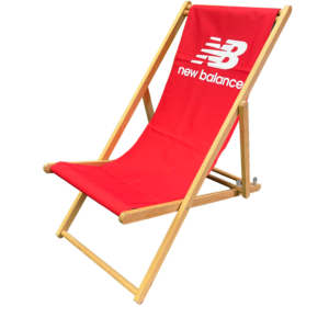 Deck Chairs with Digital Print Cover and Frame - MOQ 4