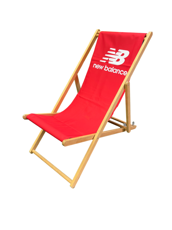 Deck Chairs with Digital Print Cover and Frame - MOQ 4