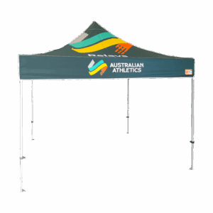 All Over Branded Canopy with Classic Frame & Wheeled Bag