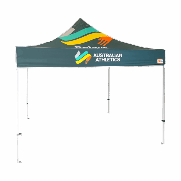 All Over Branded Canopy with Classic Frame & Wheeled Bag