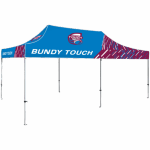 All Over Branded Canopy with Deluxe Frame & Wheeled Bag