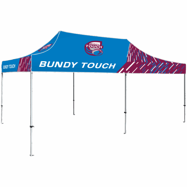 All Over Branded Canopy with Deluxe Frame & Wheeled Bag