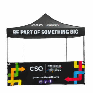 Marquee Half Wall (includes Classic or Deluxe Rail Kits)